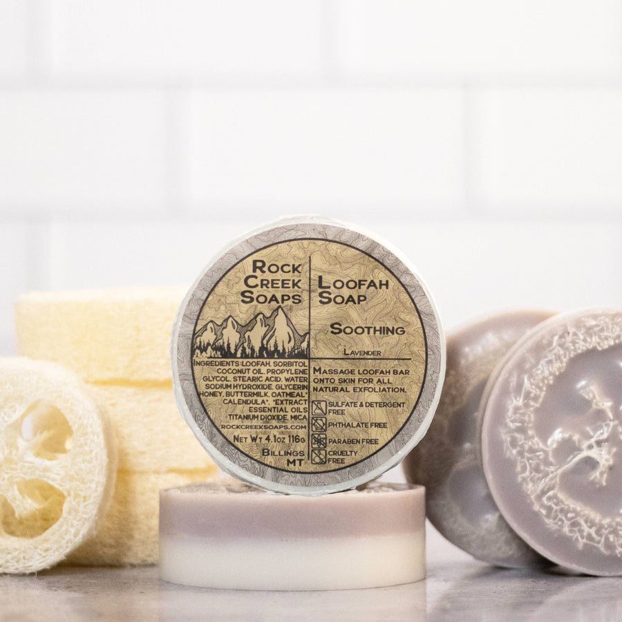 Loofah Soaps | Soothing Lavender
