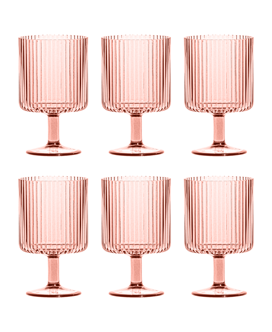 Stacking Wine Goblet | Pink