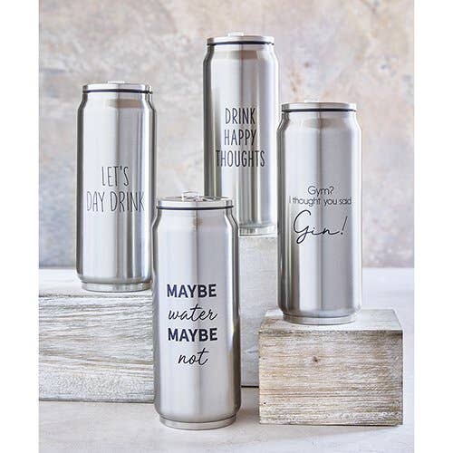 Let's Day Drink | Large Stainless Steel Can