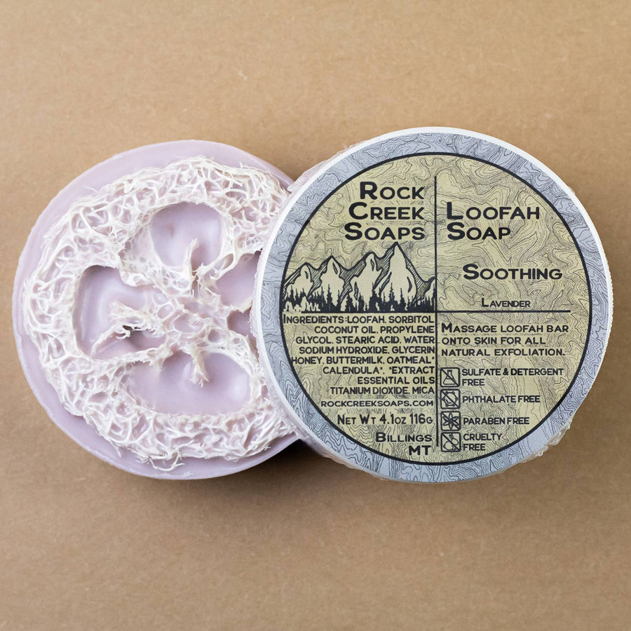 Loofah Soaps | Soothing Lavender
