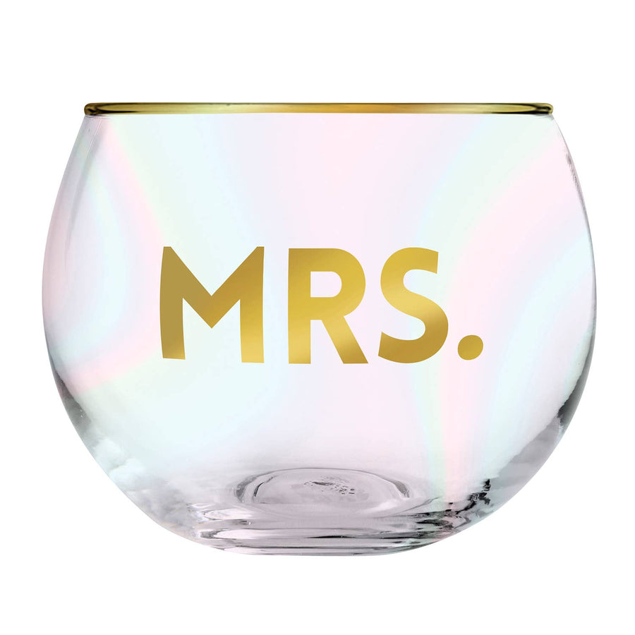 Mrs. | Roly Poly Glass