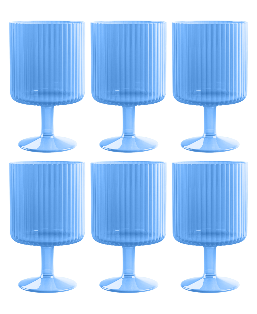 Stackable Wine Goblet | Blue
