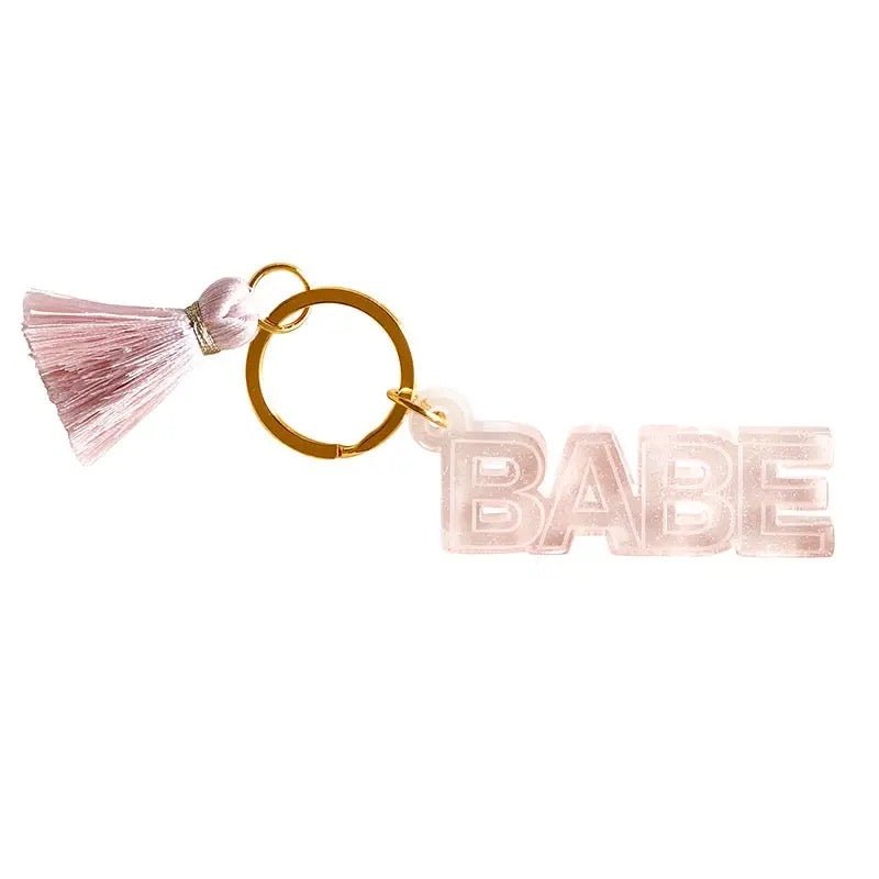 Acrylic Keychain | Babe - bomb'd AF