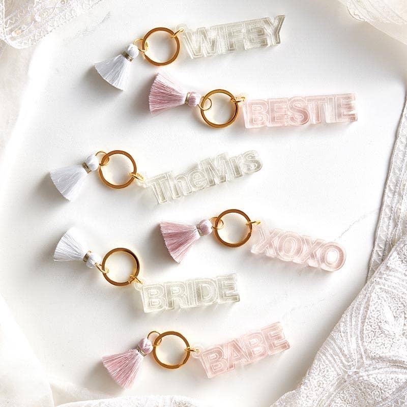Acrylic Keychain | The Mrs - bomb'd AF