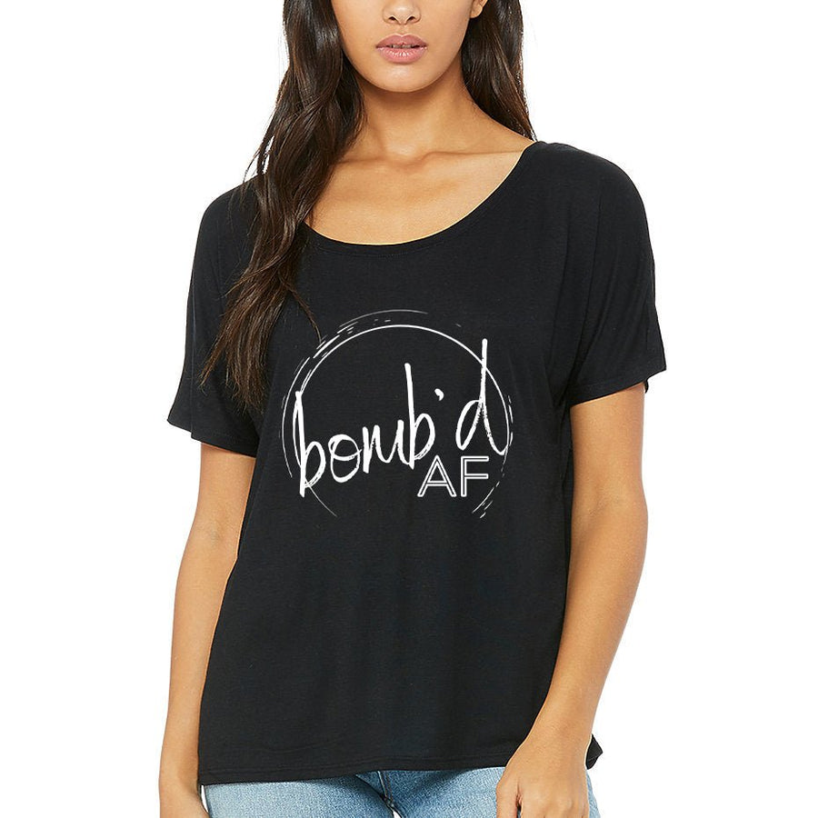 Bomb'd AF Slouchy Tee - bomb'd AF