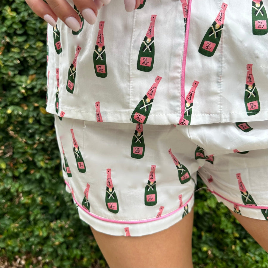 Cheers, Darling Pajama Set - bomb'd AF