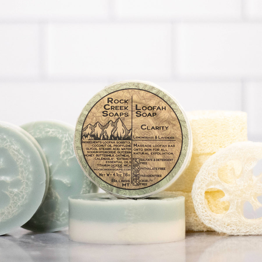 Loofah Soap | Clarity Lemongrass & Lavender