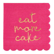 Eat More Cake | Scallop Cocktail Napkin - bomb'd AF