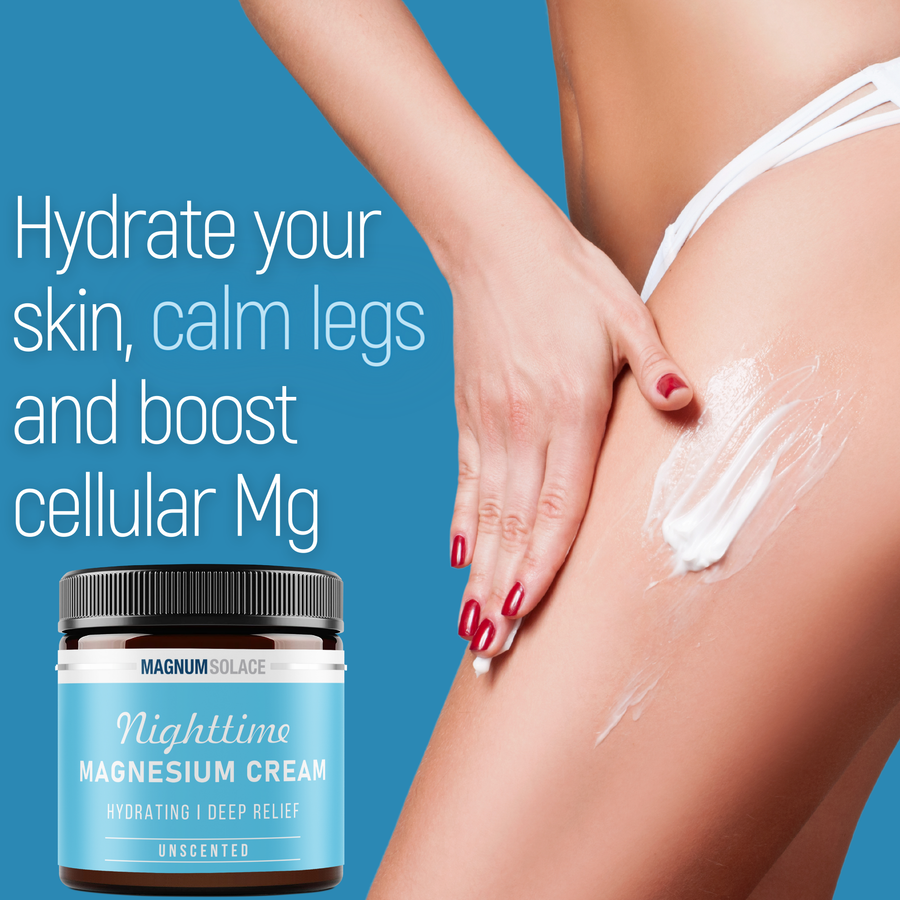 Nighttime Magnesium Cream |  Lavender