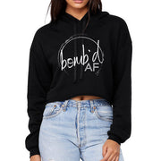 Fleece Cropped Hoodie - bomb'd AF