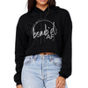 Fleece Cropped Hoodie - bomb'd AF