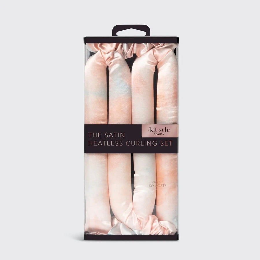 Satin Heatless Curling Set