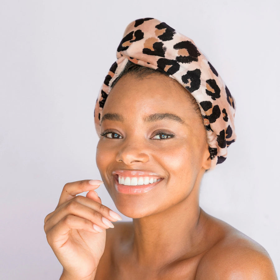 Leopard Hair Towel