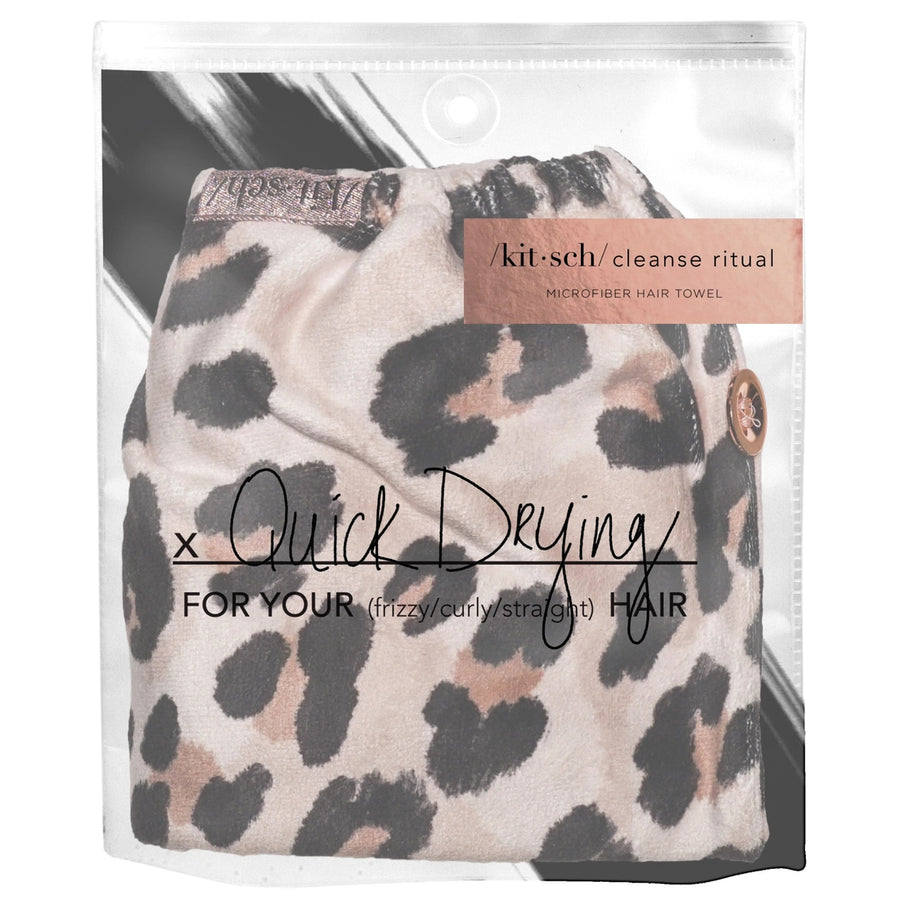 Leopard Hair Towel