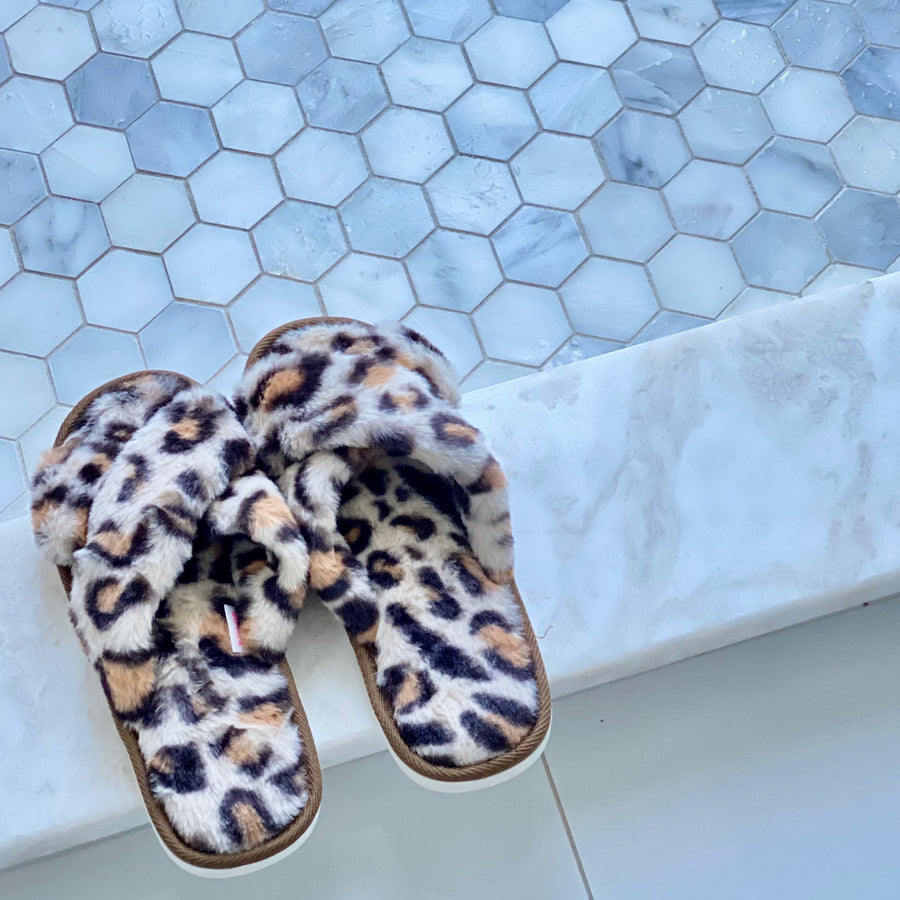 Wild Night Slippers - Cheetah