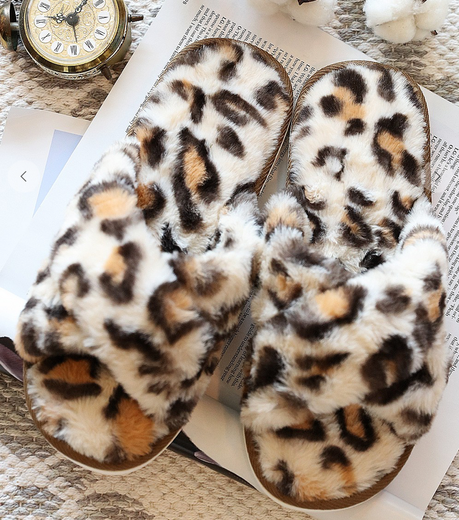 Wild Night Slippers - Cheetah