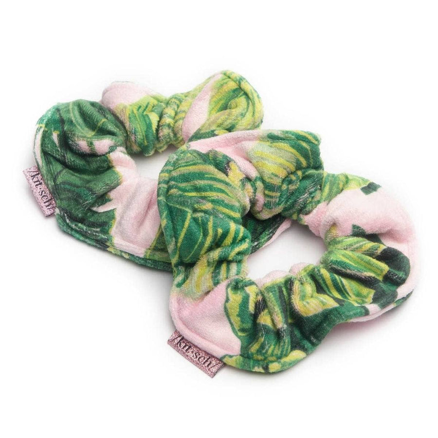 Microfiber Towel Scrunchies - Palm Print